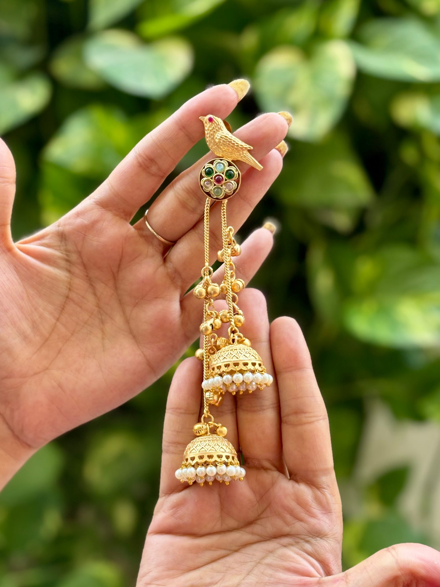 Multicolour Pari Kashmiri Earrings