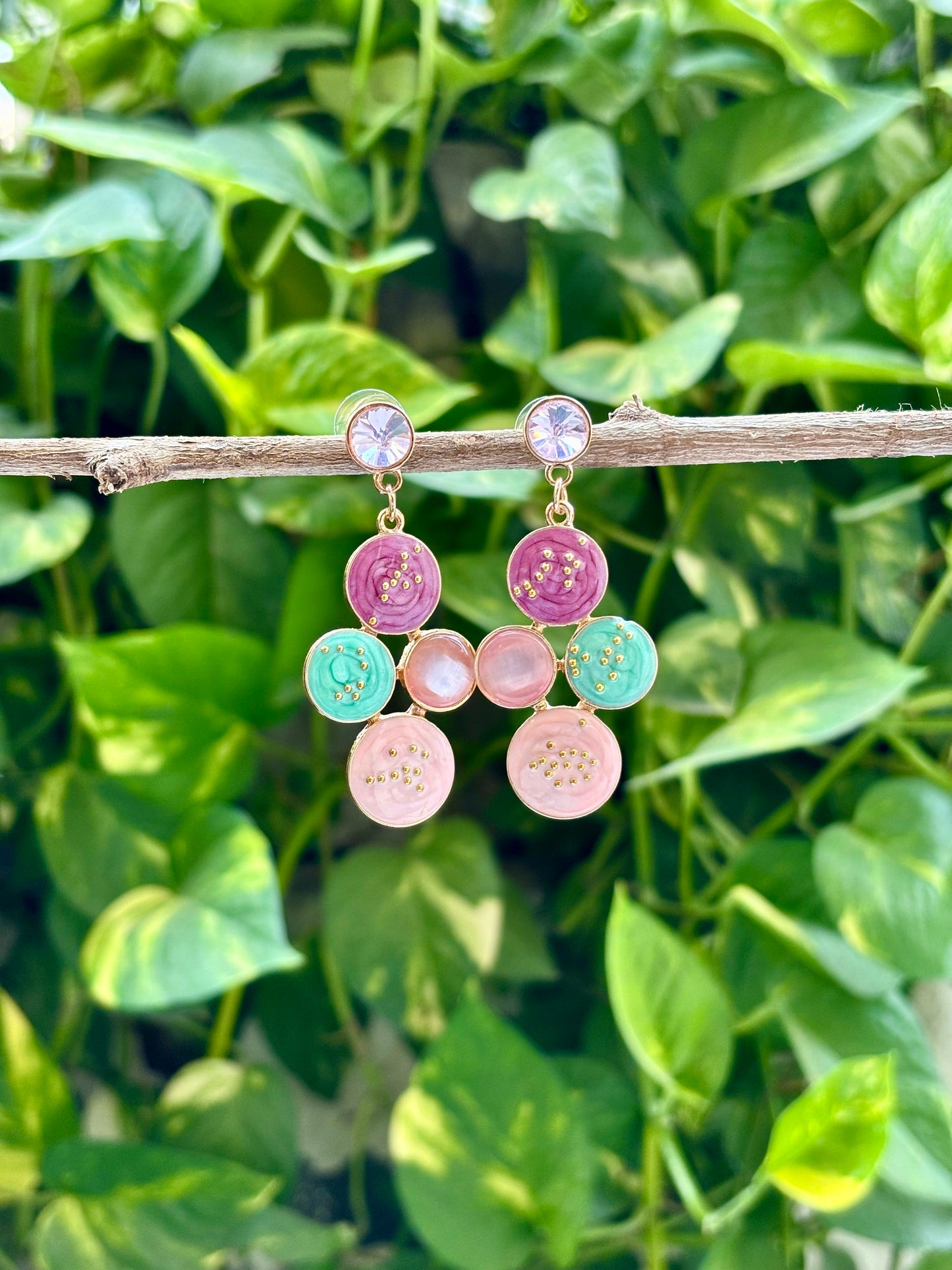 Lavender Aria Earings