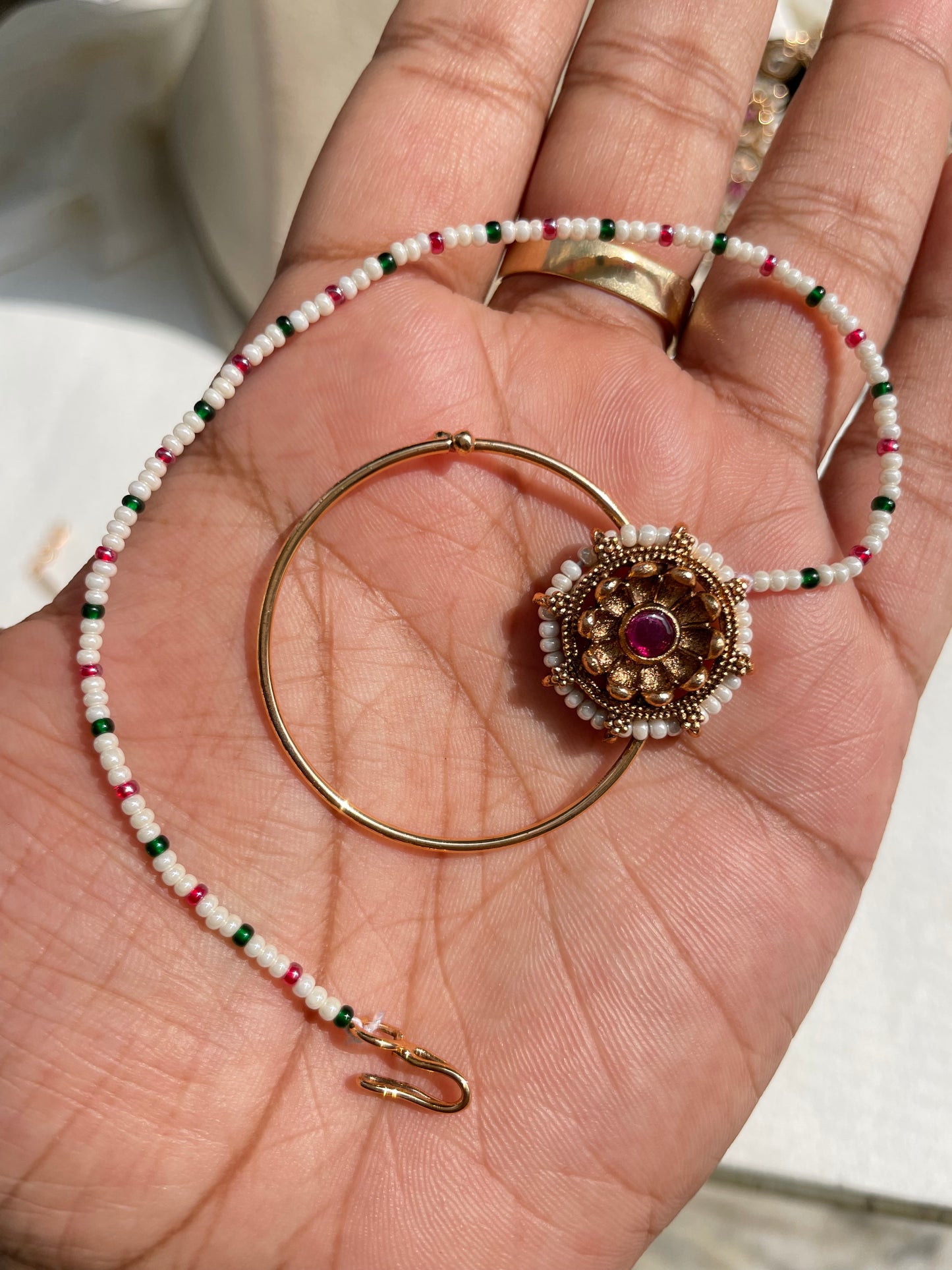 Multicolour Somya Bridal Jewellery Set