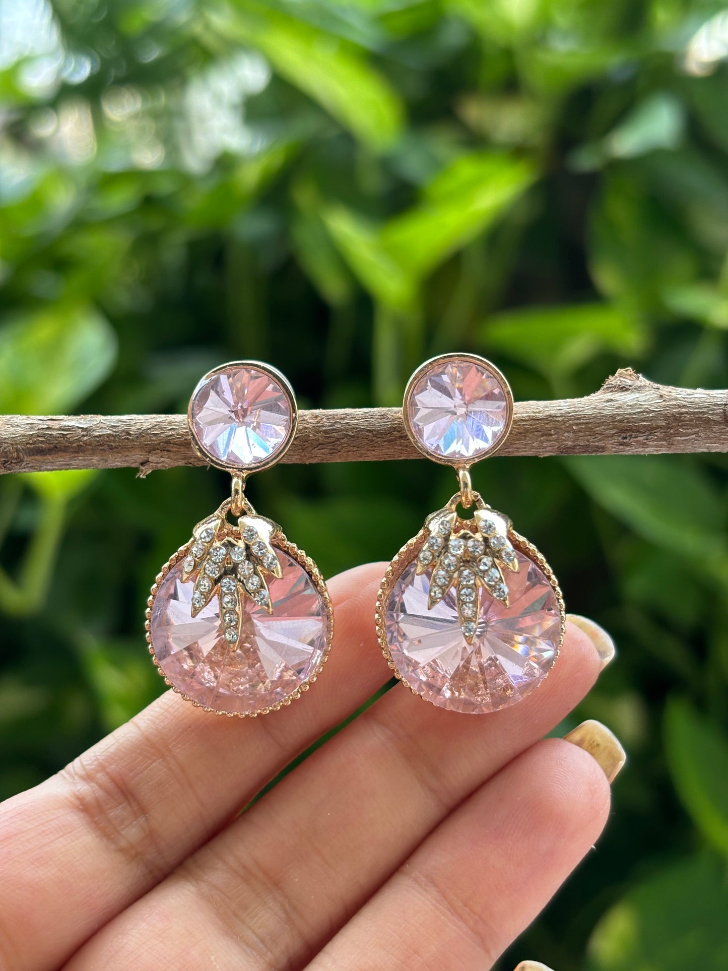 Pink Ishita Earings
