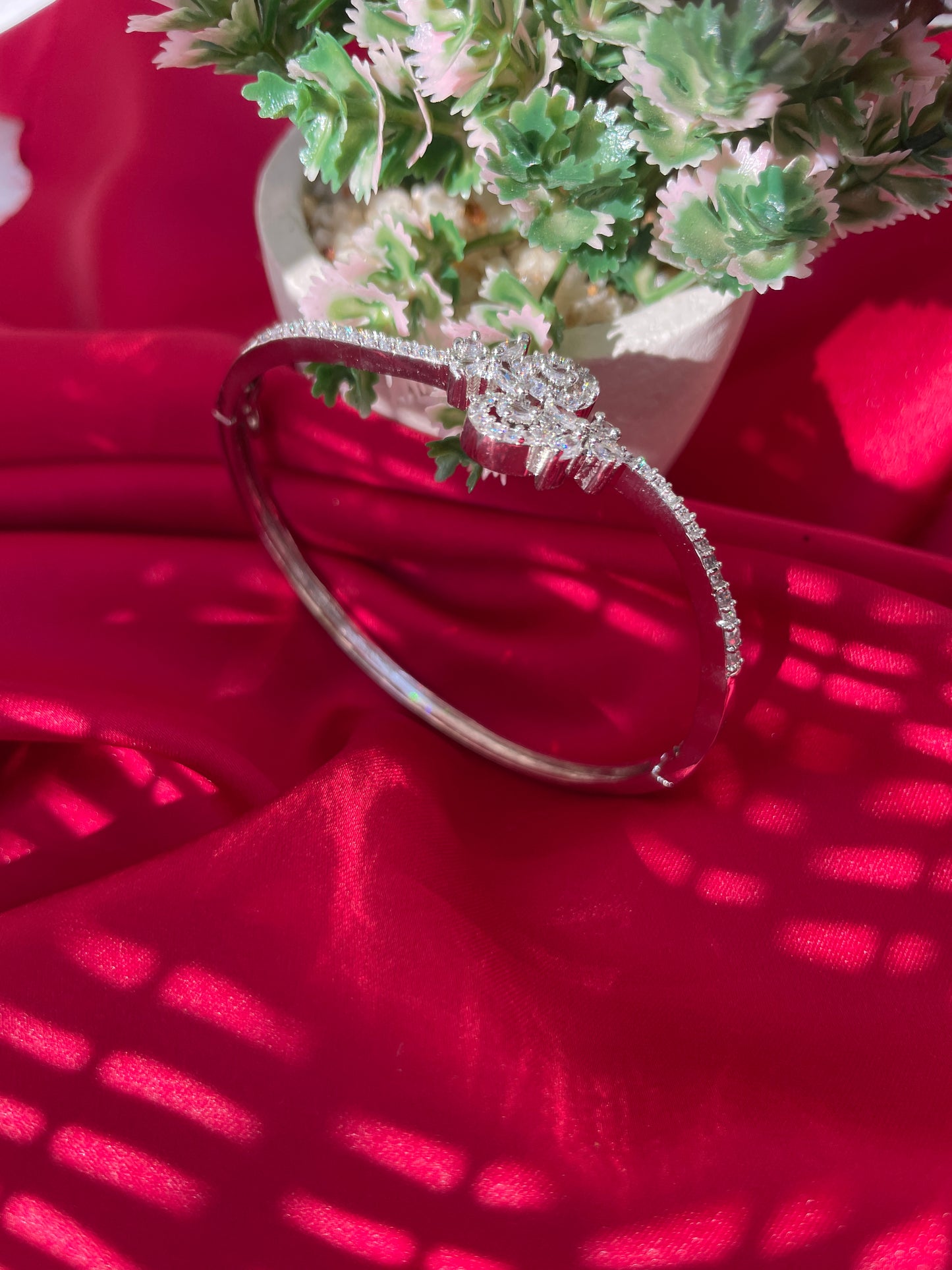 Silver Noah Zirconia Bracelet