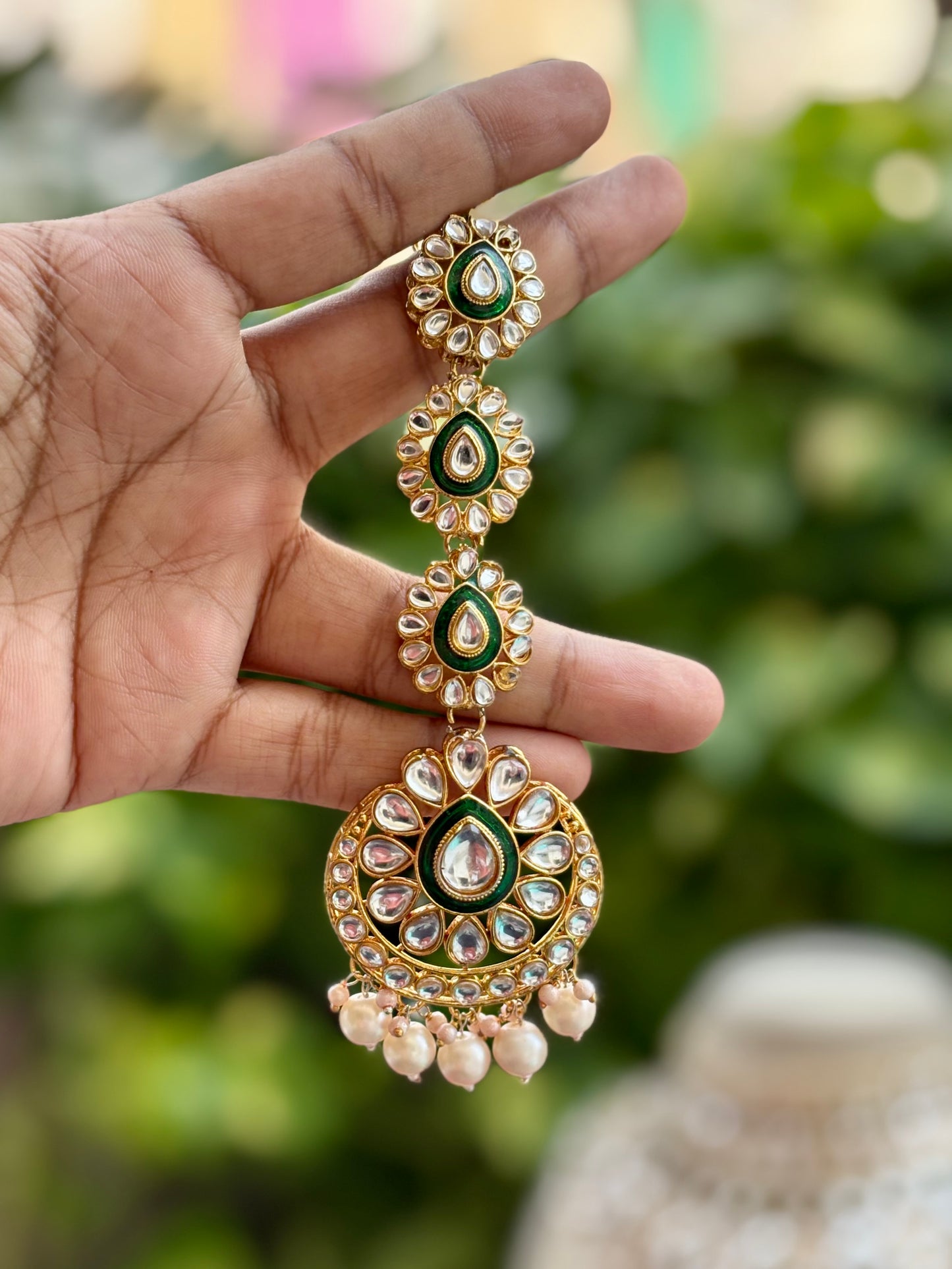Ivory Amya Kundan Bridal Jewellery Set