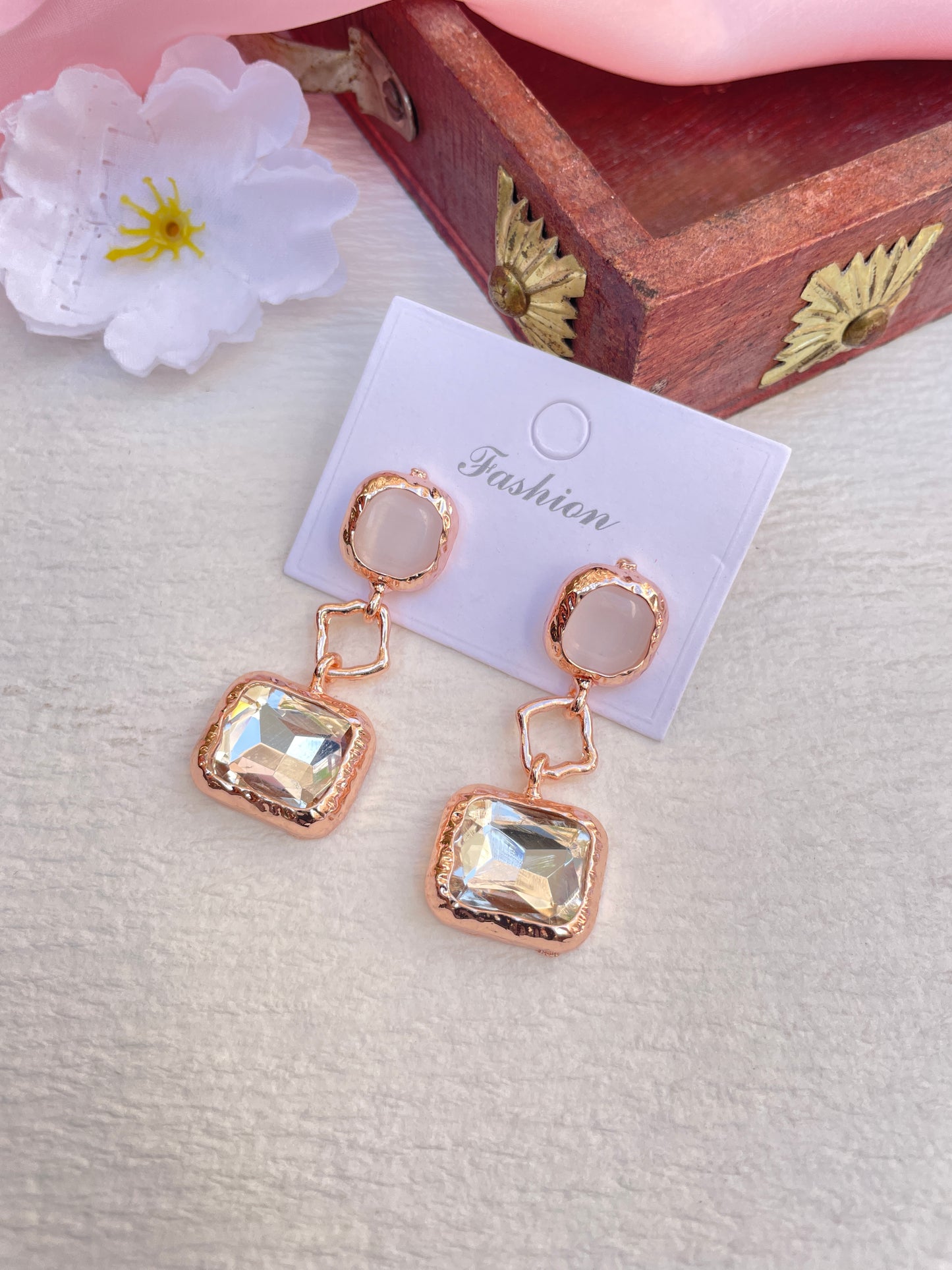 Silver Div Earrings