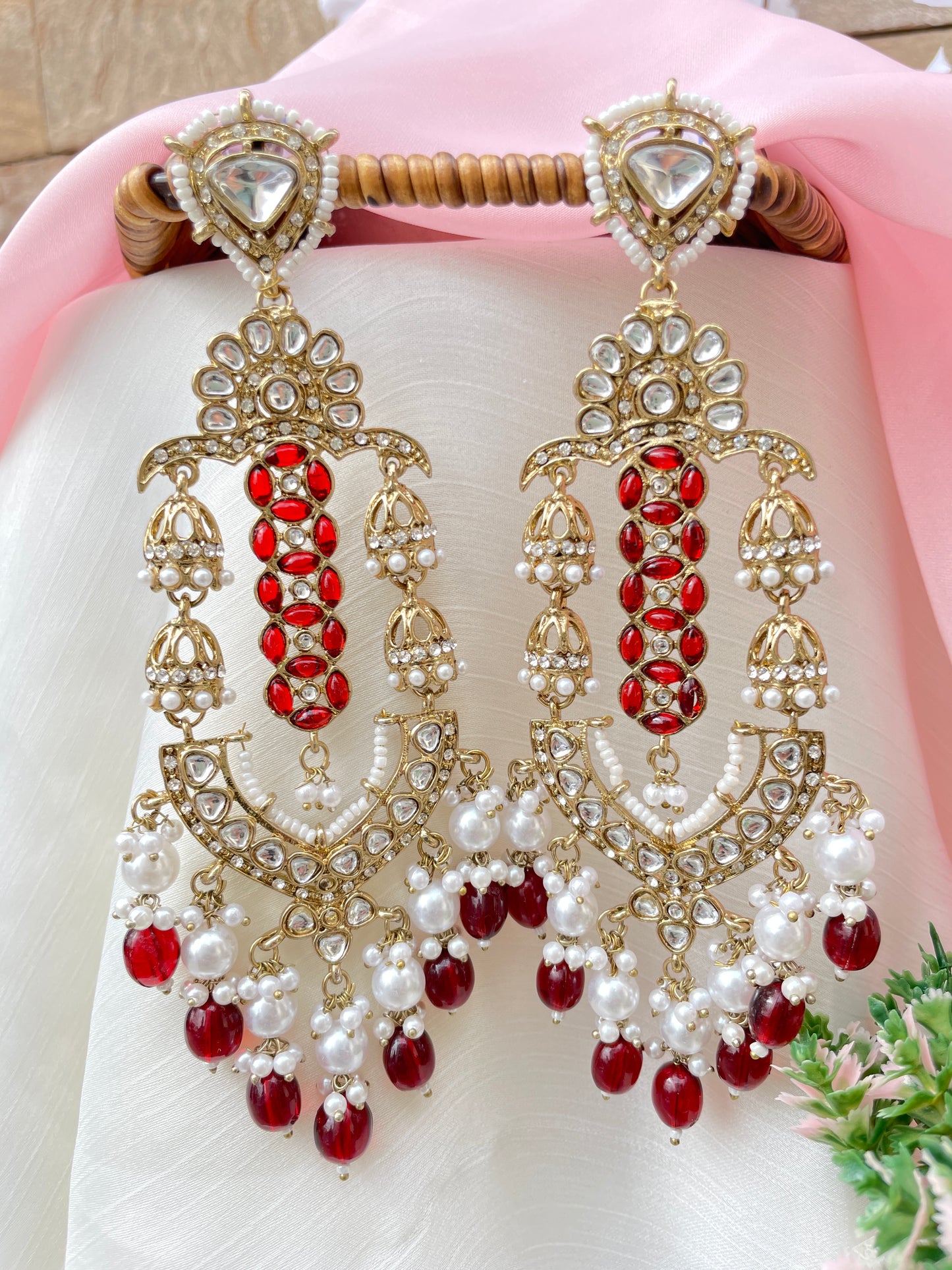 Maroon Moha Danglers