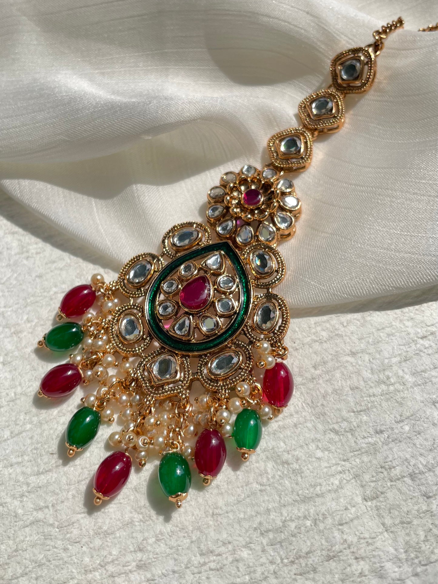 Multicolour Somya Bridal Jewellery Set