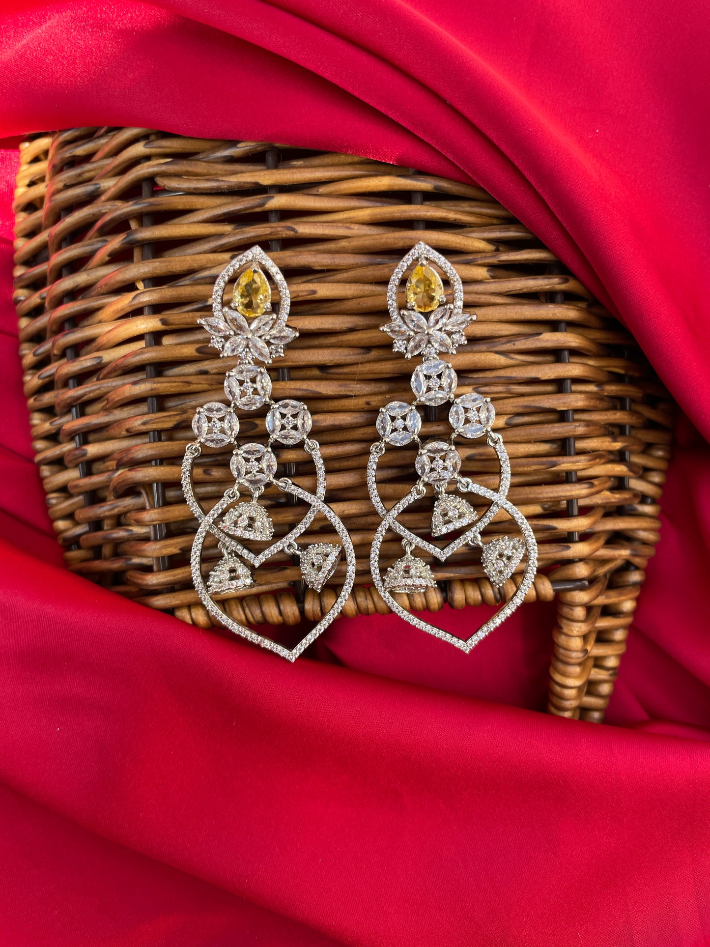 Yellow Umami Zirconia Earrings