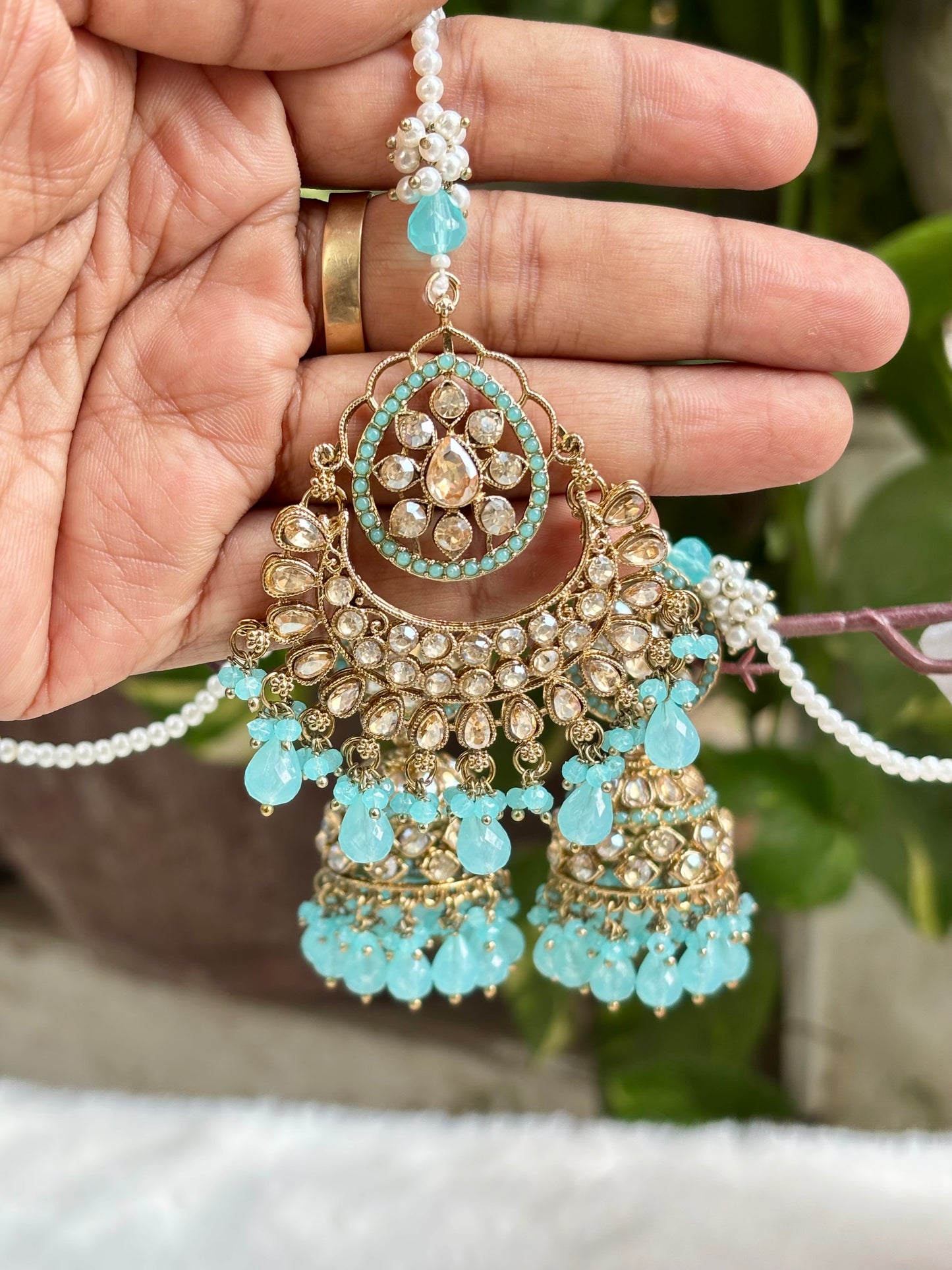 Sky Kiya Earrings Tika