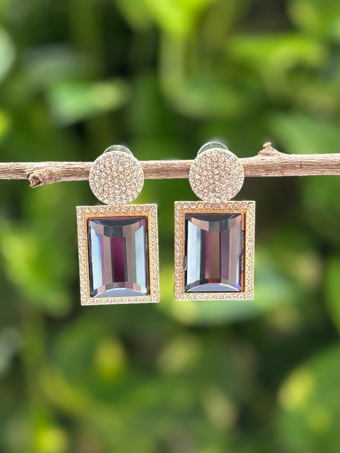 Grey Charvi Earings