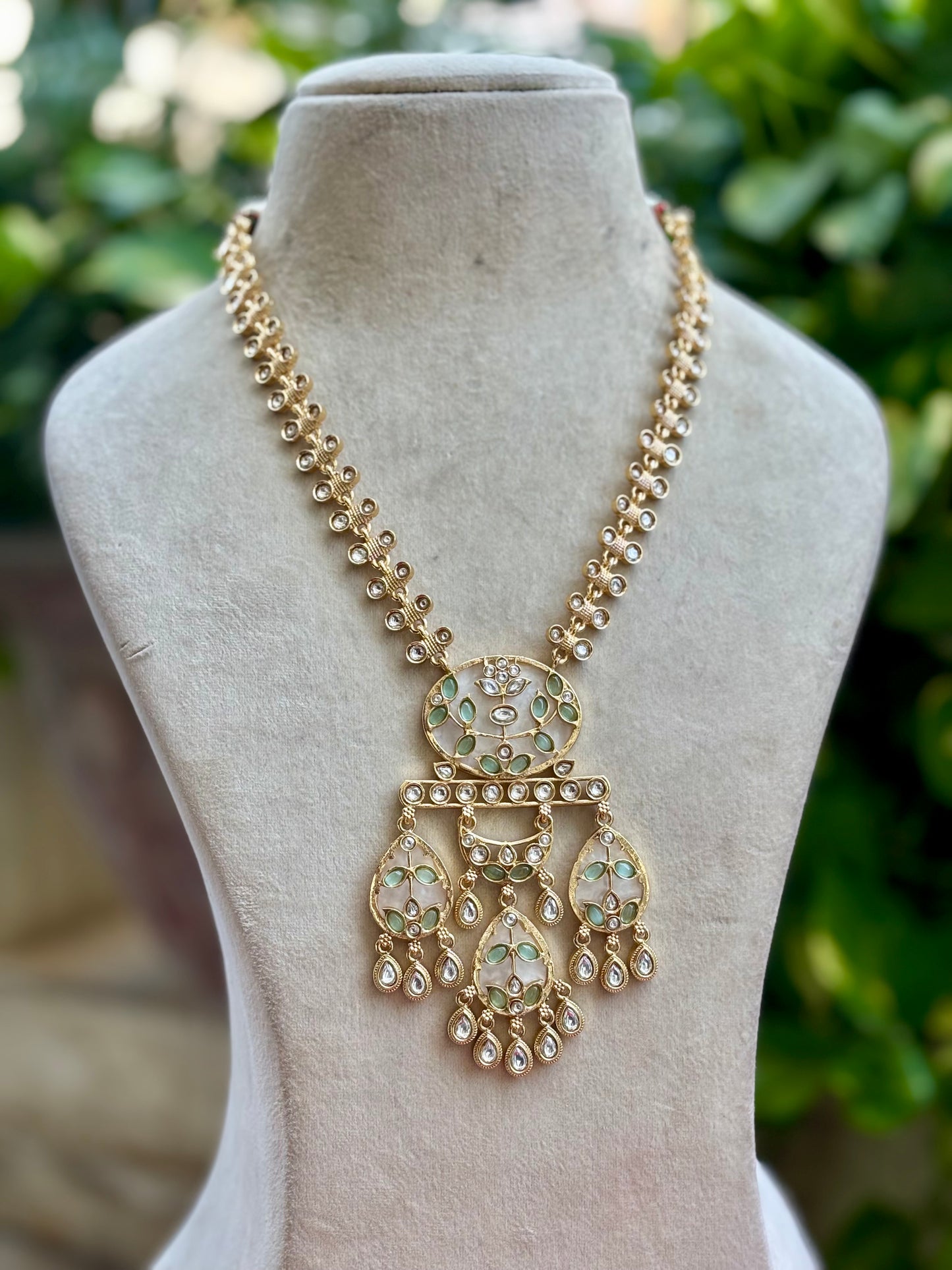 Mehira Kundan Long Necklace