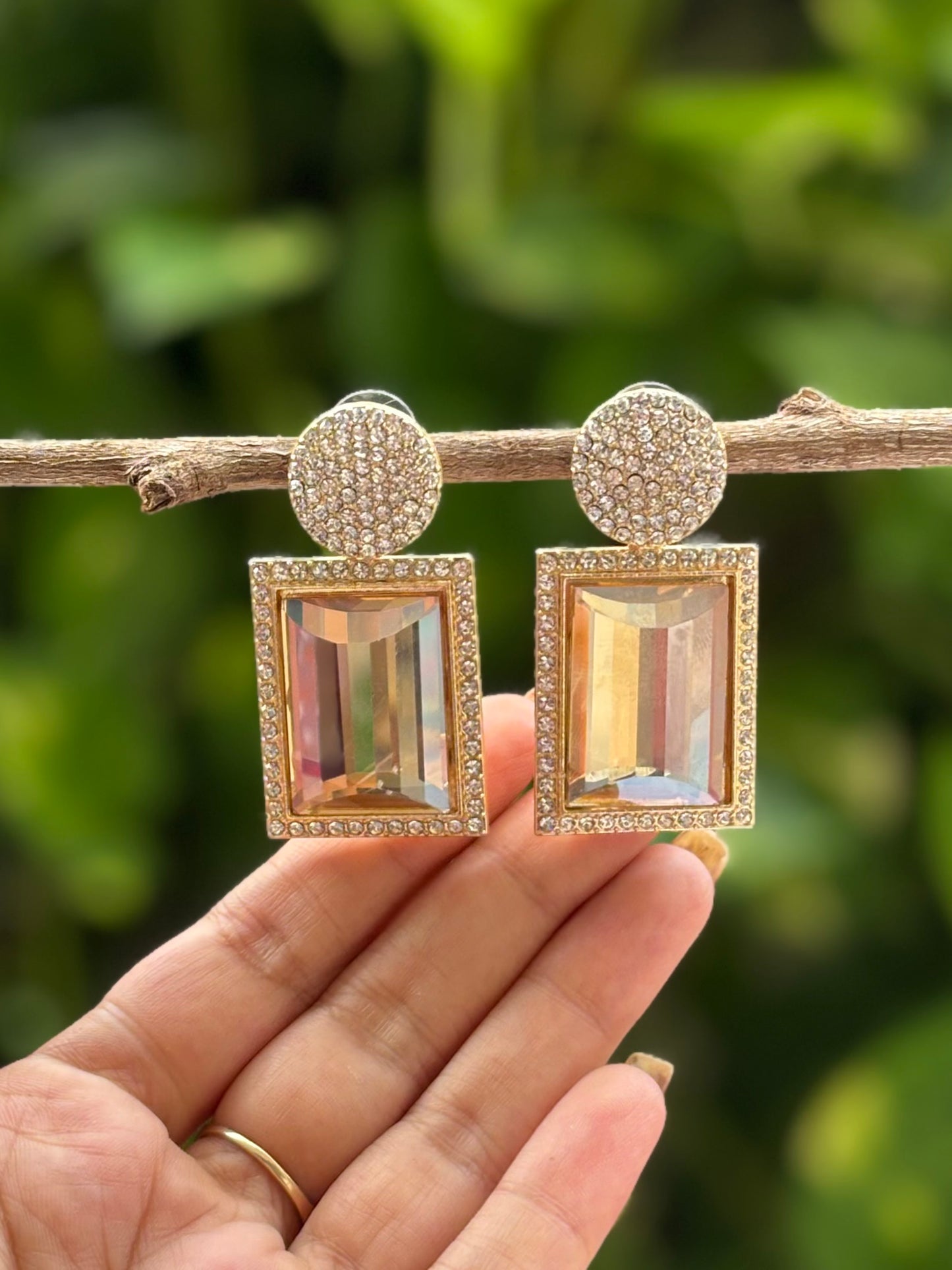 Golden Charvi Earings