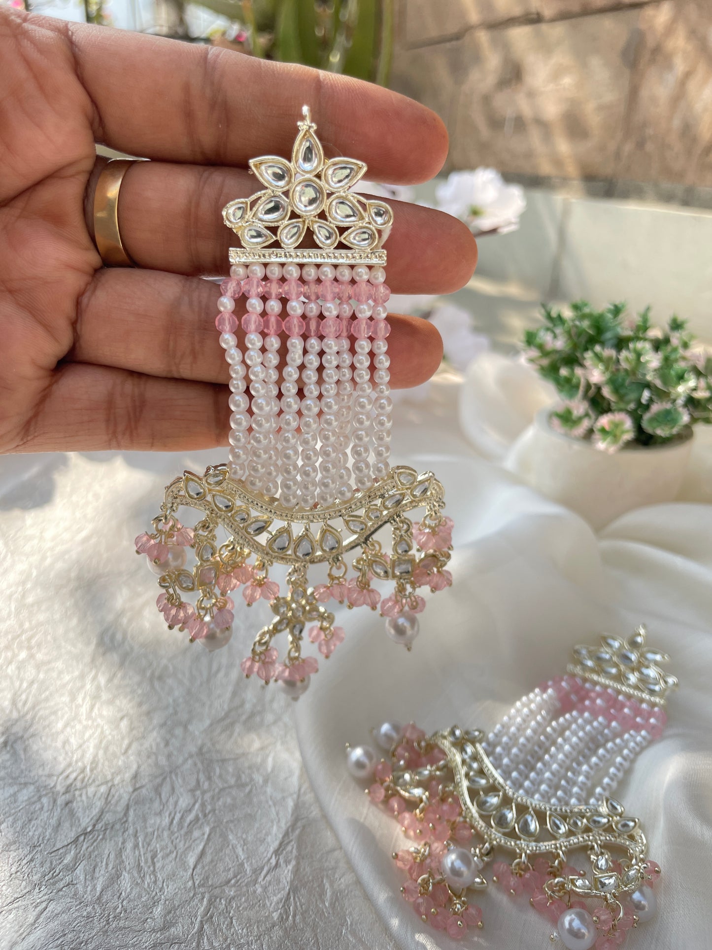 Pink Ishita Danglers