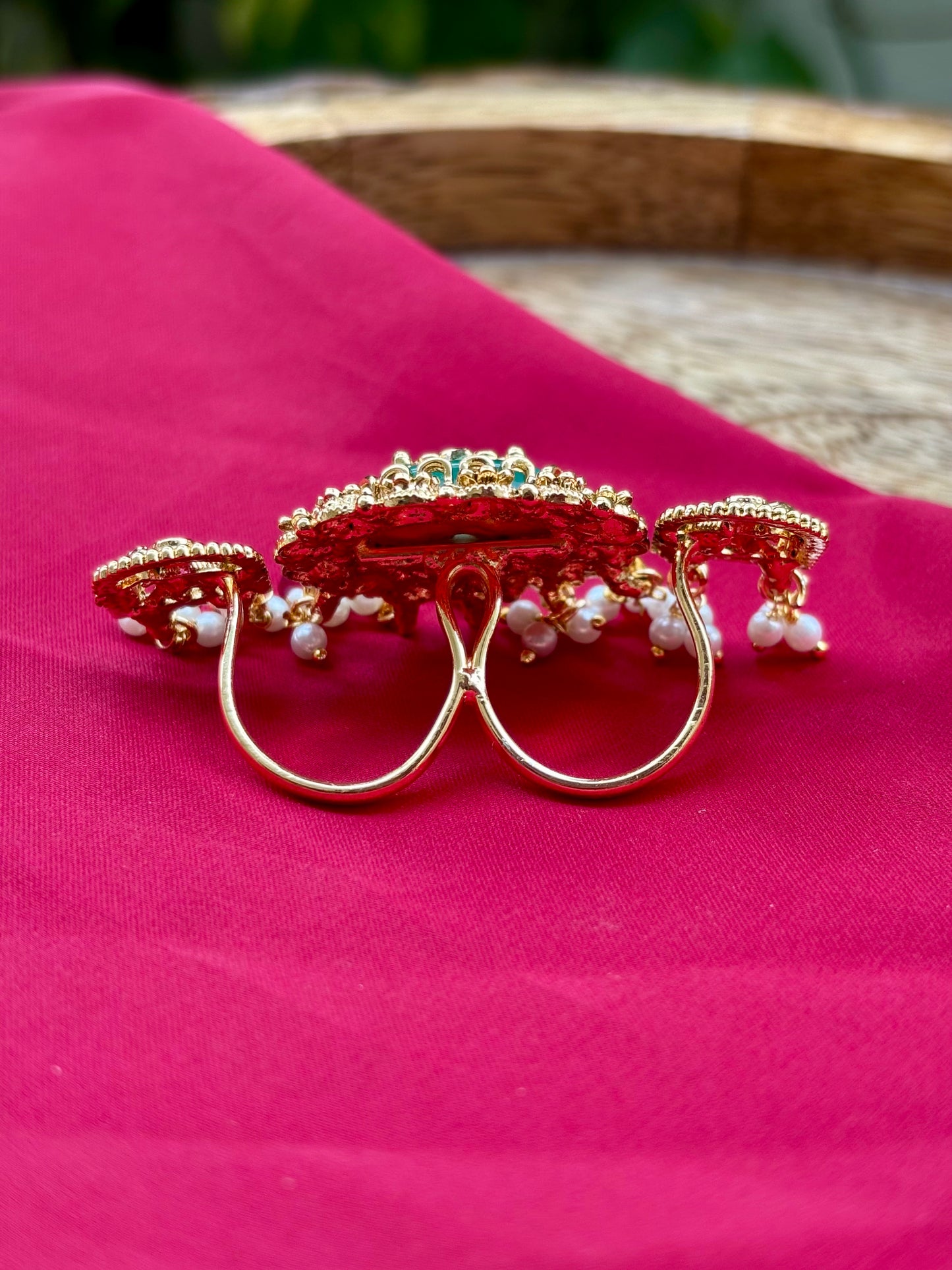 Mint Tarani Heritage Ring Jewellery Set