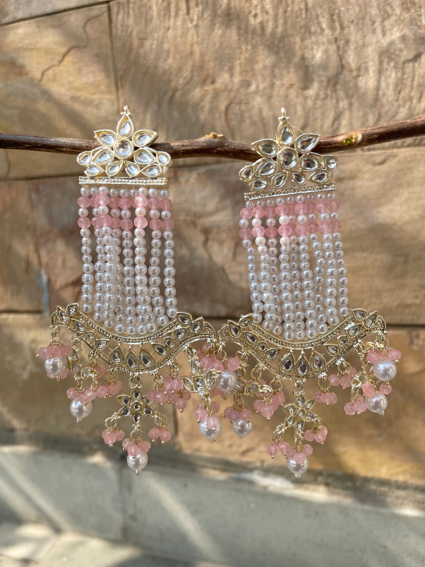 Pink Ishita Danglers
