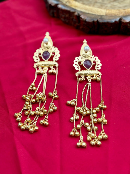 Antique Sofi Kashmiri Earrings
