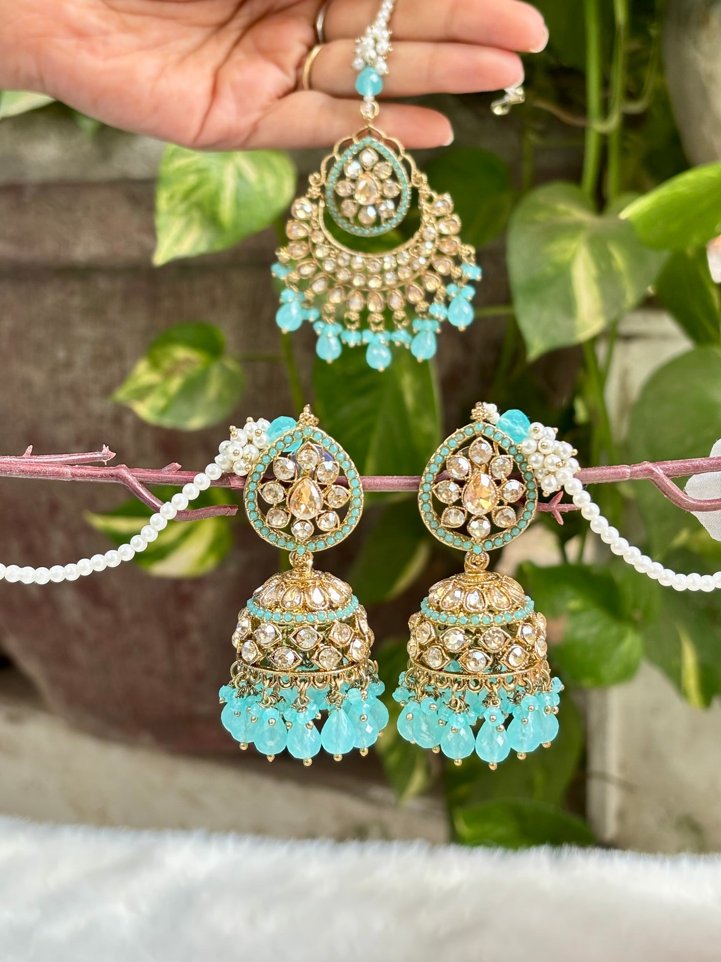 Sky Kiya Earrings Tika