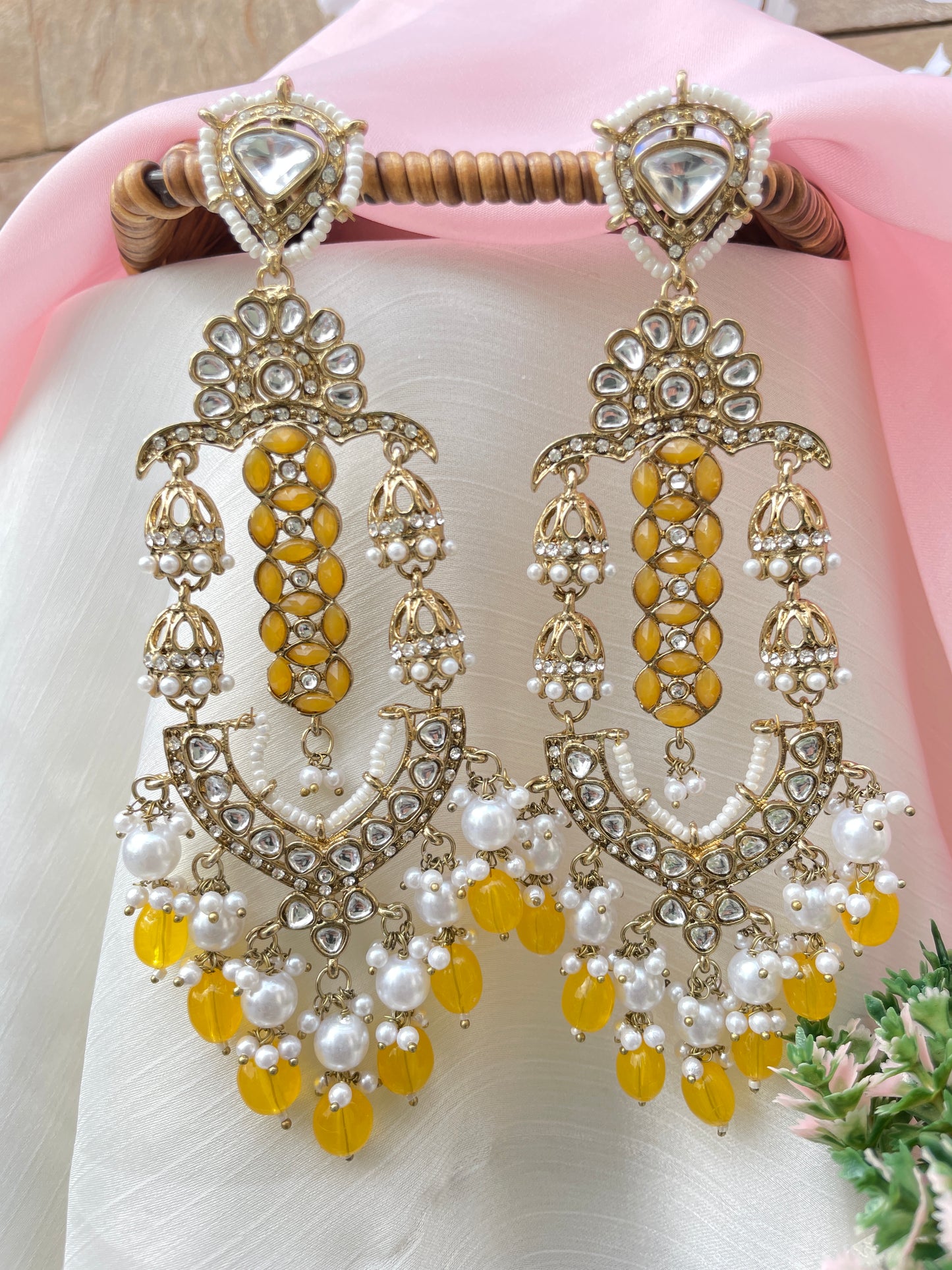Yellow Moha Danglers