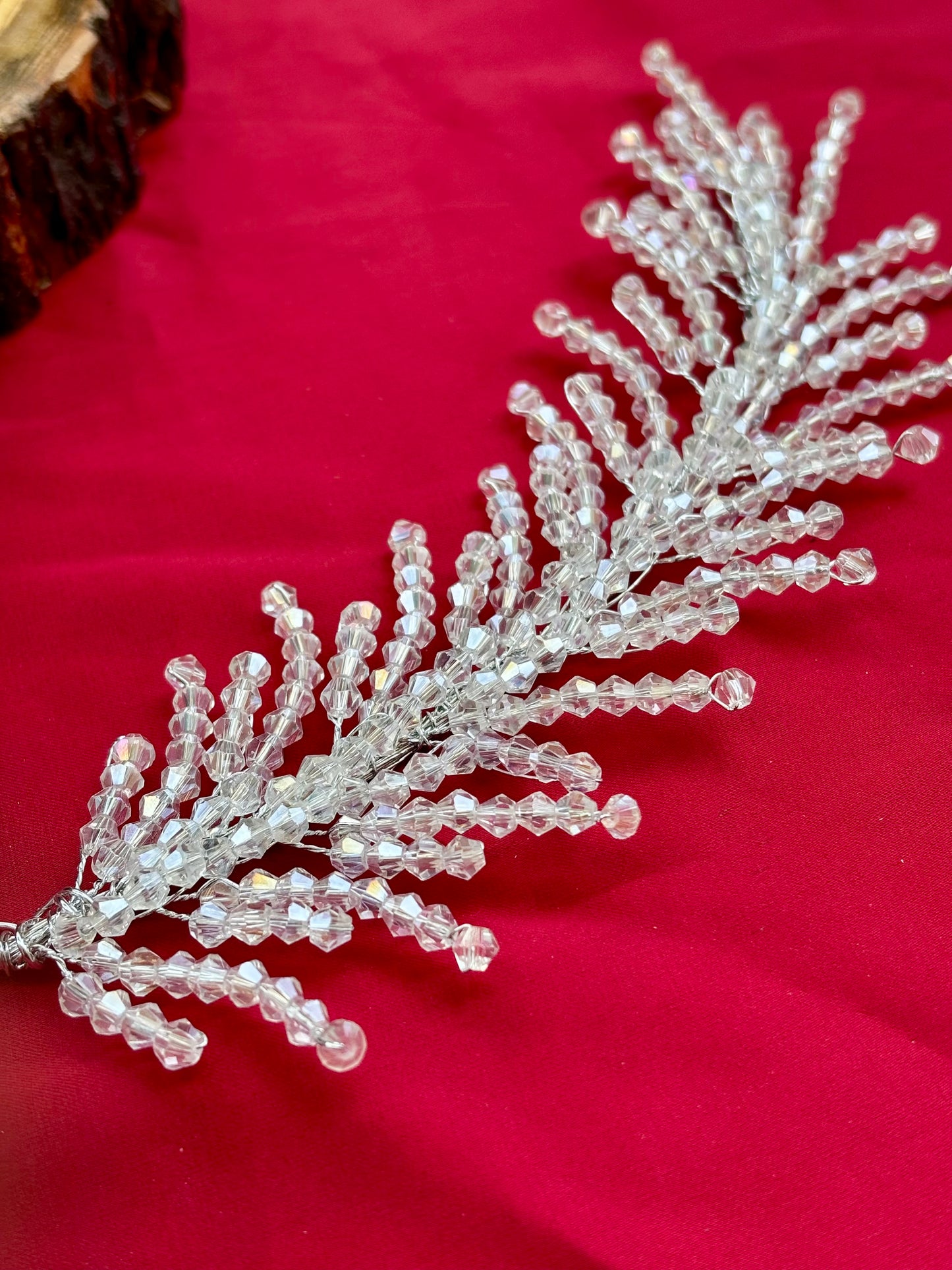 Crystal Himakshi Hair Tiara