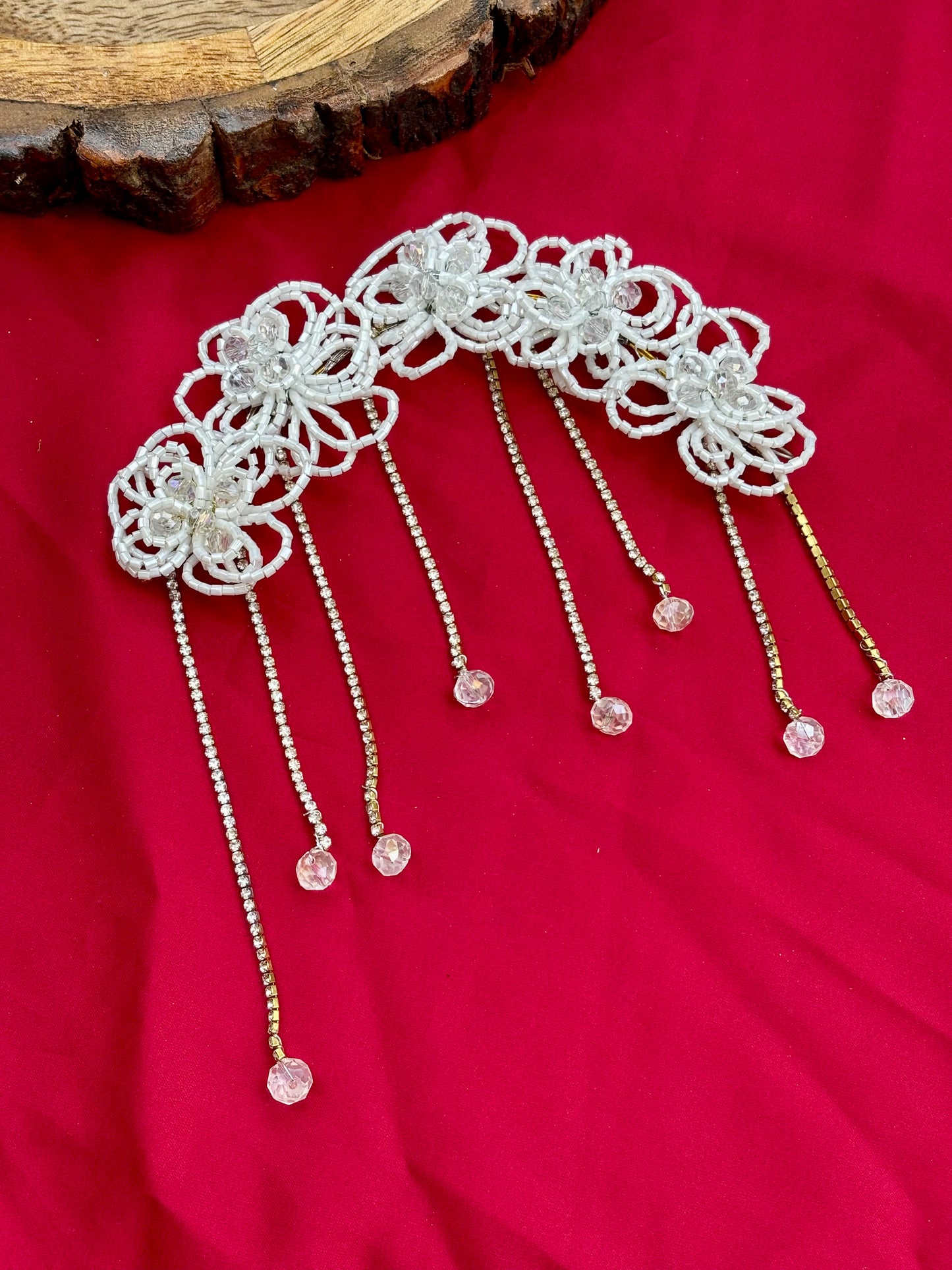 Ivory Piya Hair Tiara