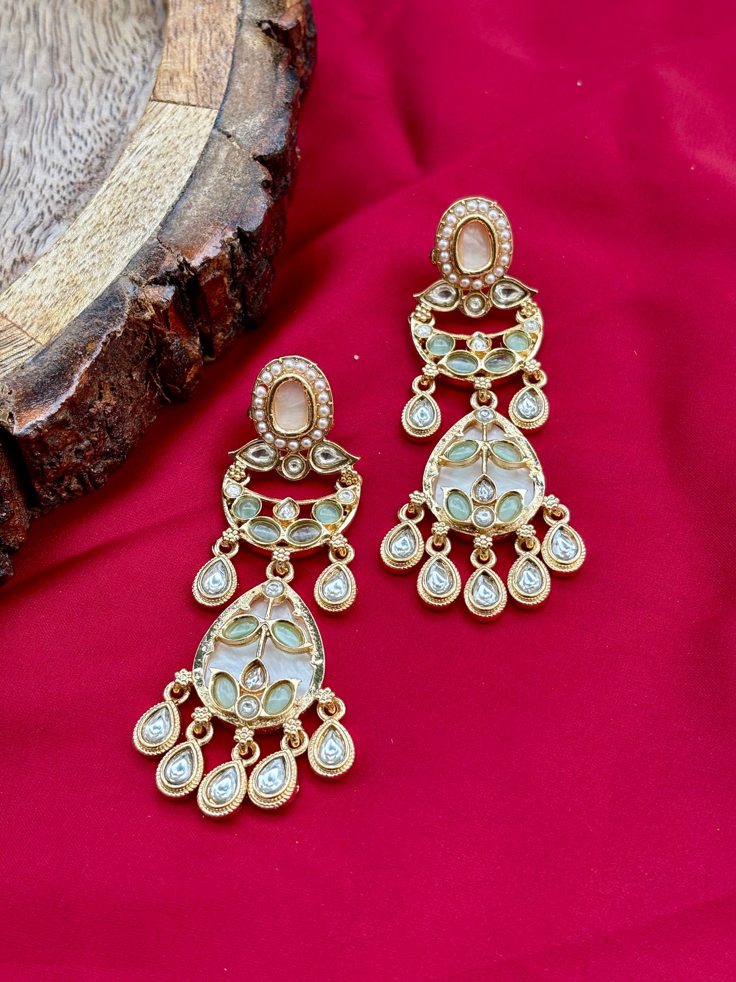 Mehira Kundan Long Necklace