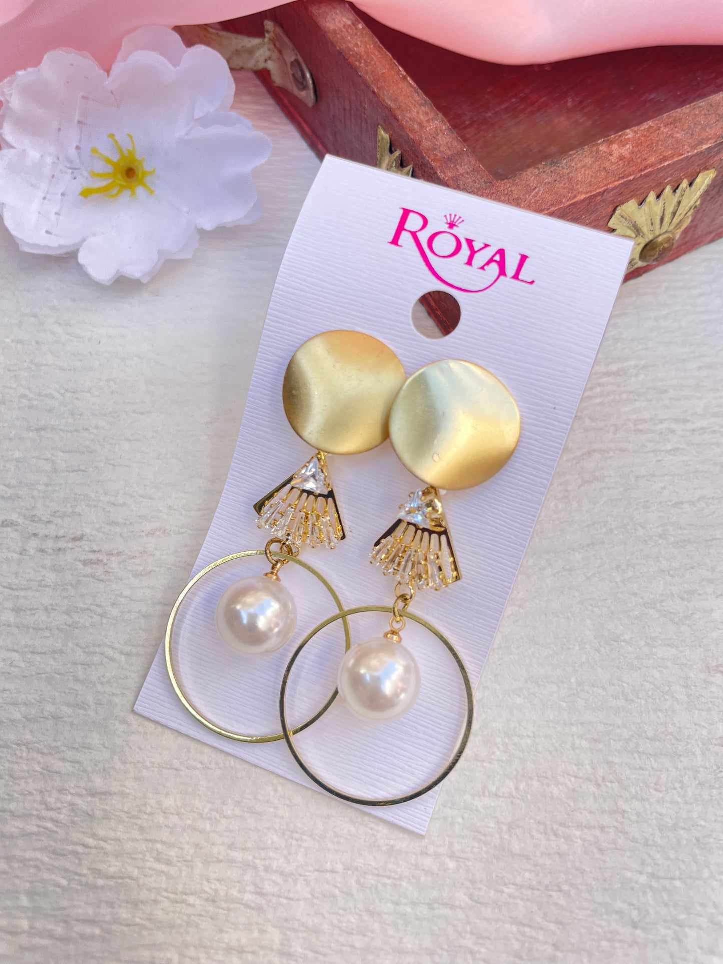 Golden Lisa Earrings