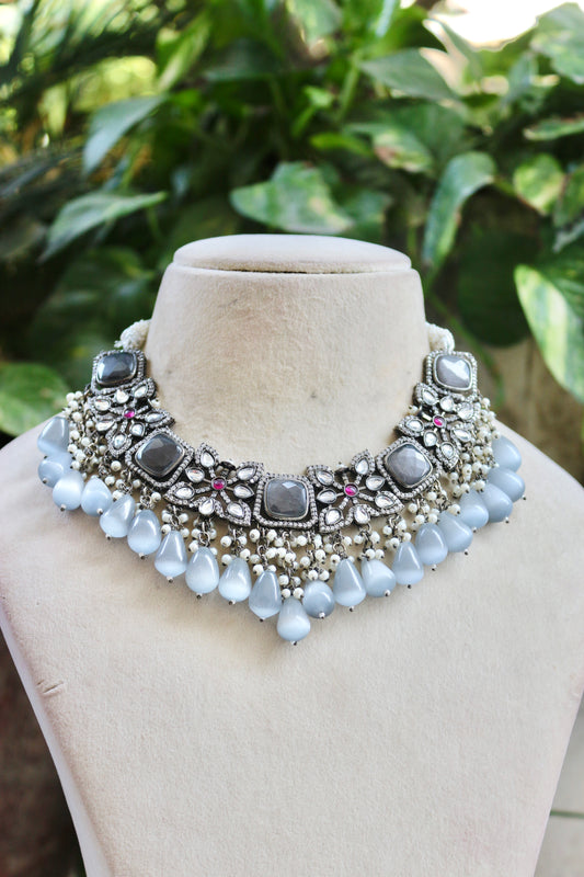 Grey Daya German Jewellery Set