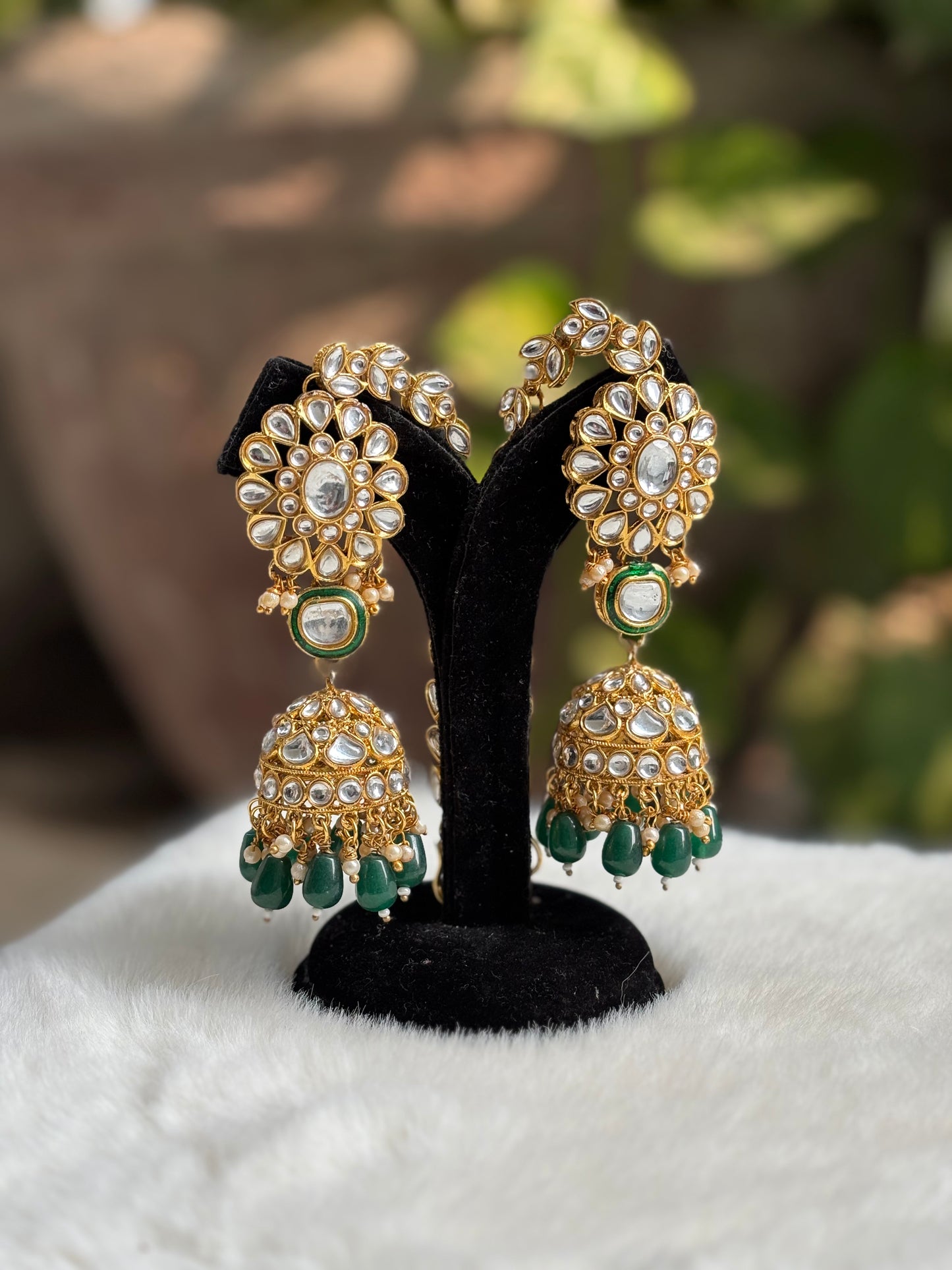 Emerald Green Rati Complete Bridal Jewellery Set