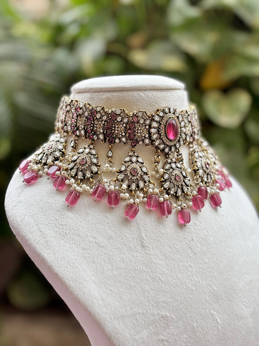 Ruby Amara Kundan Bridal Jewellery Set