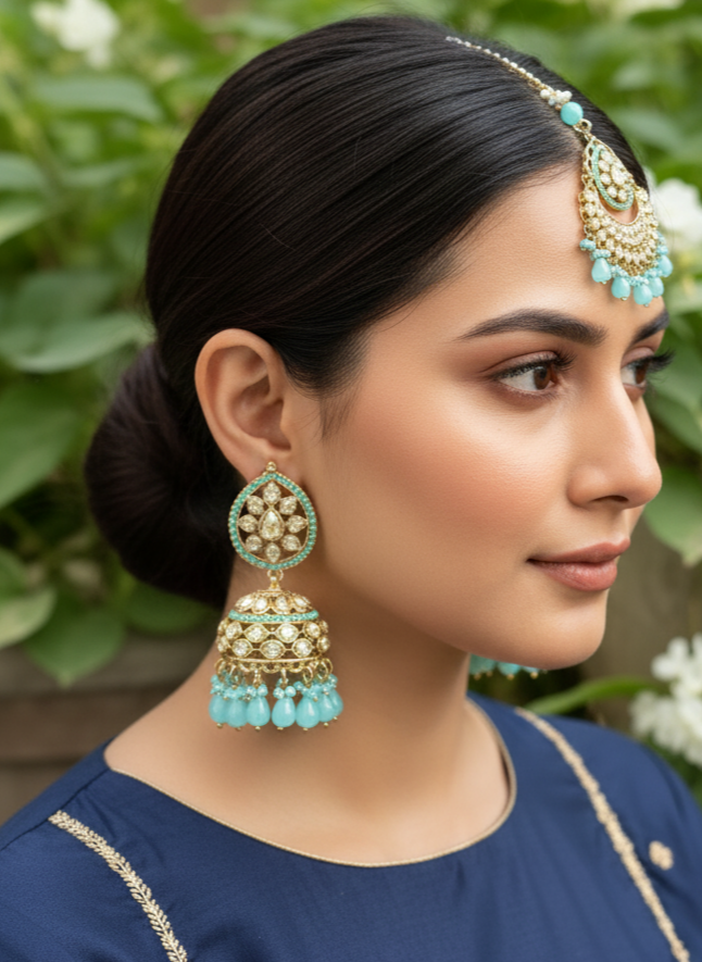 Sky Kiya Earrings Tika