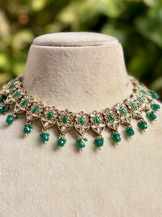 Antique Emerald Kate Jewellery Set