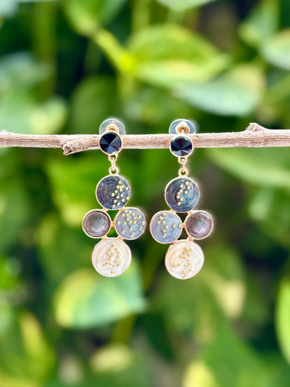 Blue Aria Earings