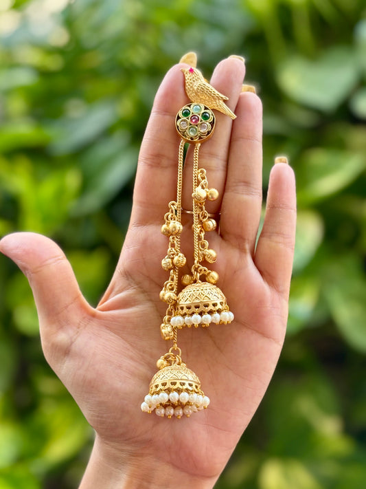 Multicolour Pari Kashmiri Earrings