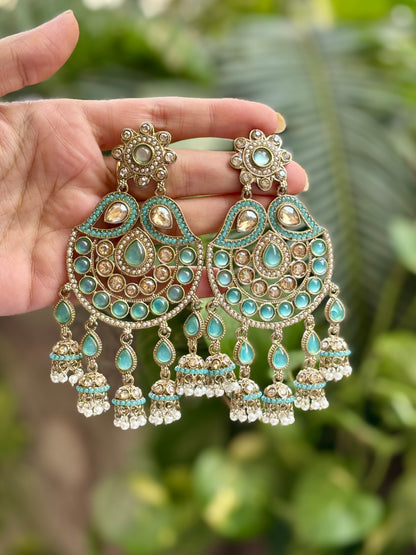 Antique Turquoise Kiya Danglers