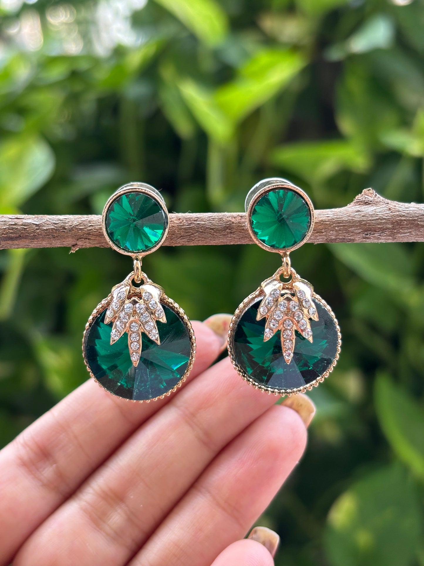 Green Ishita Earings