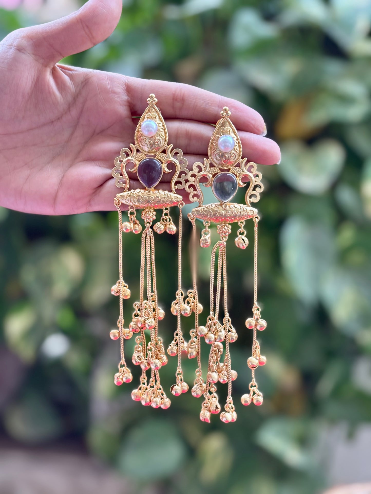 Antique Sofi Kashmiri Earrings