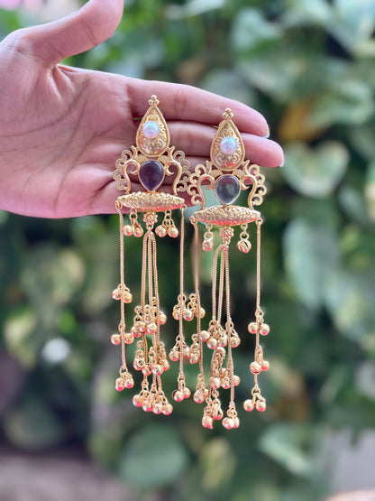 Antique Sofi Kashmiri Earrings