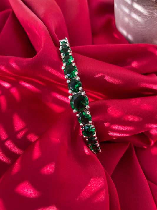 Emerald Noa Zirconia Bracelet