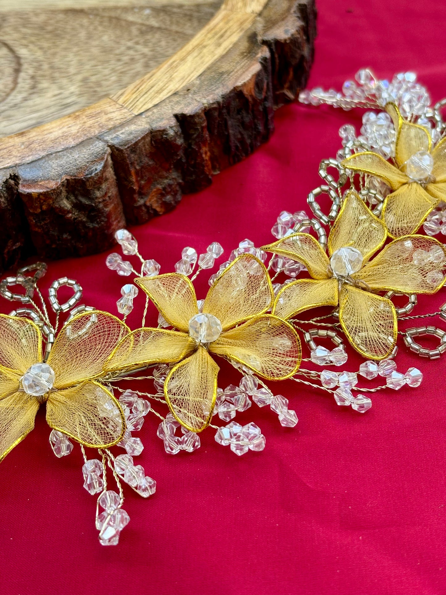 Crystal Shanu Hair Tiara