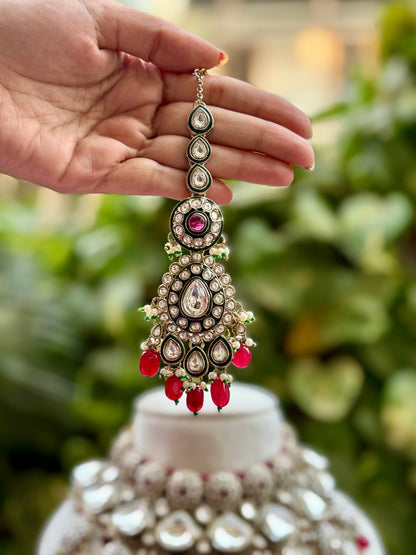 Antique Naima Kundan Bridal Jewellery Set