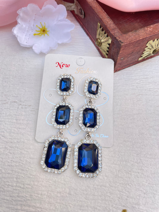 Blue Liva Earrings
