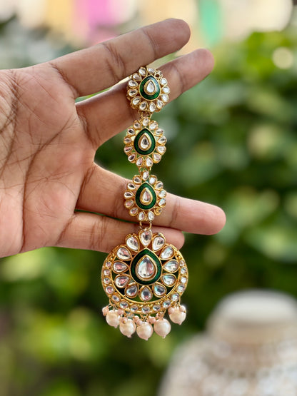Ivory Amya Kundan Bridal Jewellery Set