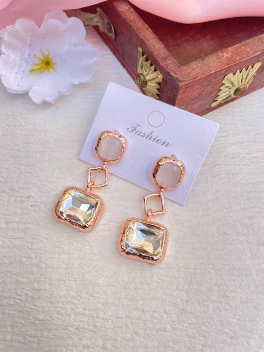 Silver Div Earrings