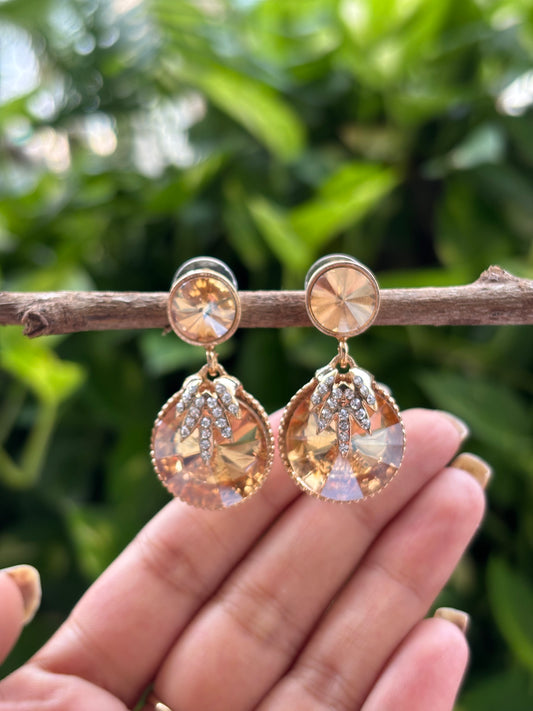 Antique Golden Ishita Earings
