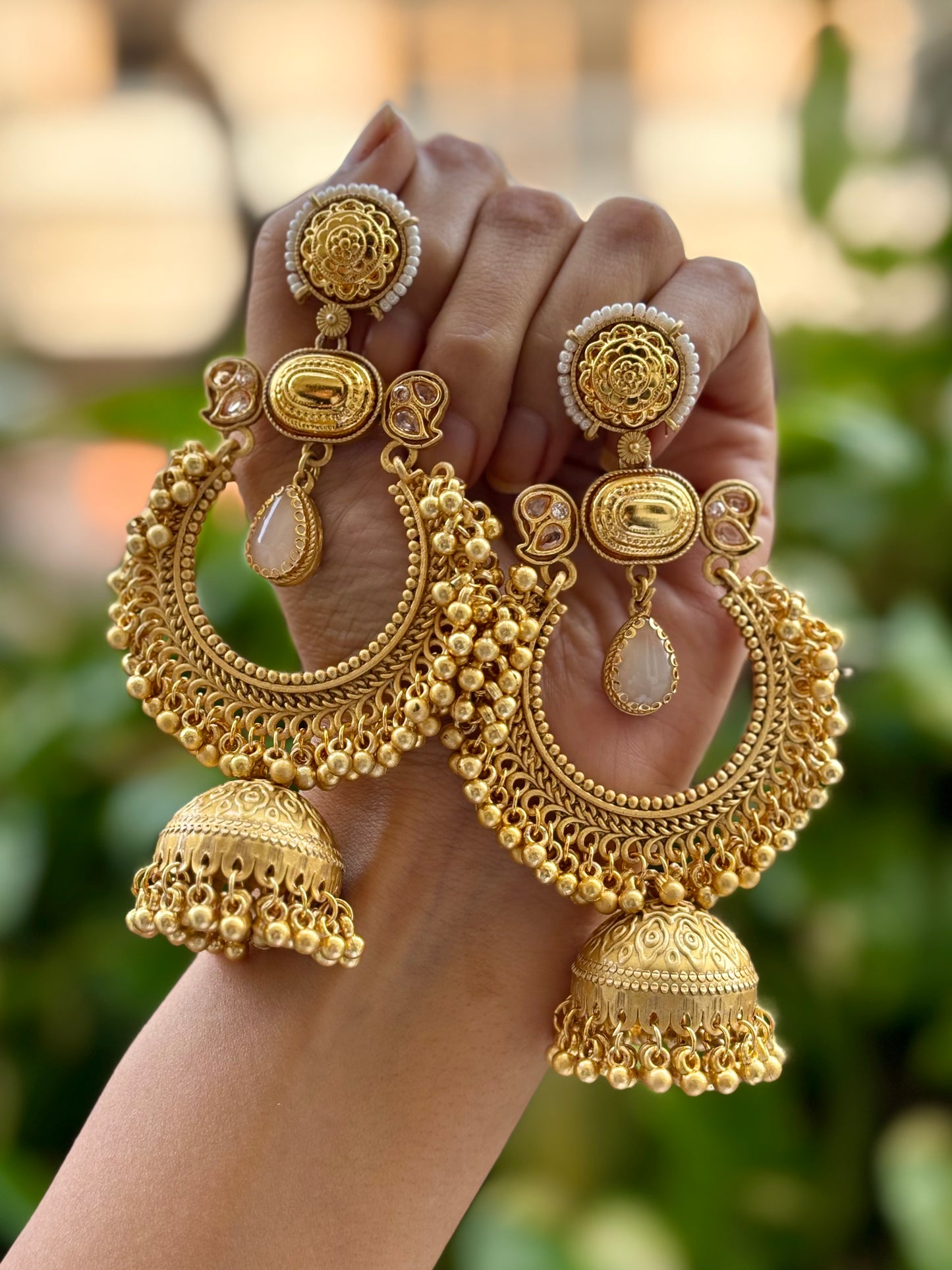 Antique Aasma Kashmiri Earrings