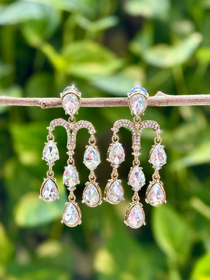 Antique White lvy Danglers