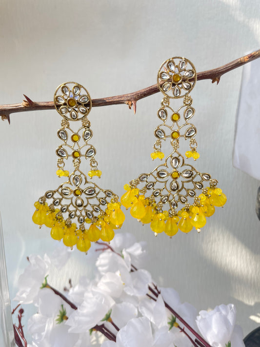 Yellow Eshita Danglers