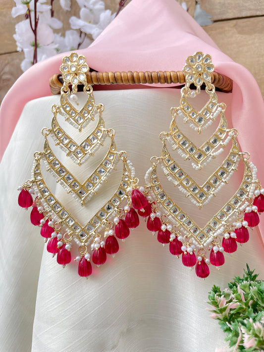 Ruby Palak Danglers