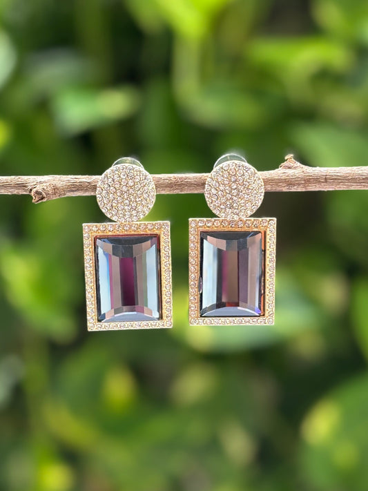 Grey Charvi Earings