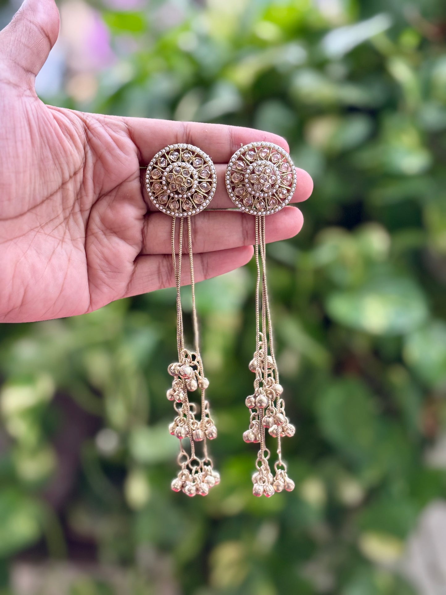 Antique Praveen Kashmiri Earrings