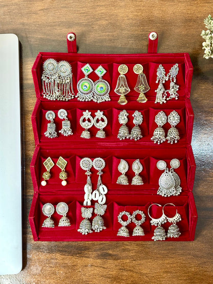 Premium 16pcs Jhumka Box Gift Set