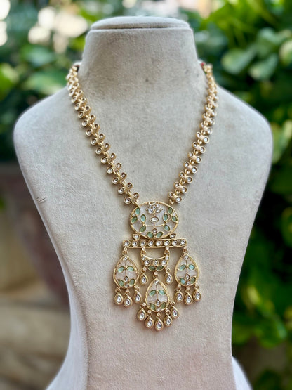 Mehira Kundan Long Necklace